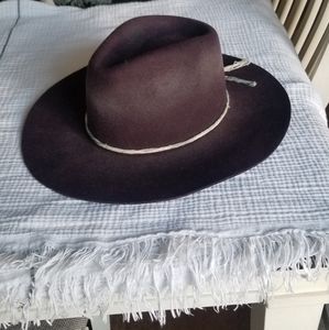 Goorin Bros. Fedora Distressed wine color Size Medium